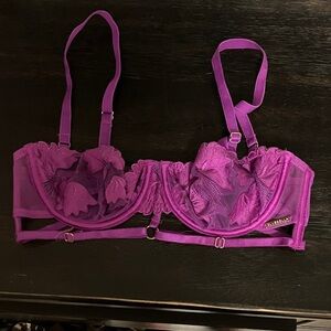 Bluebella Vibrant Purple Lace Bra